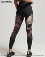 My Give a F Is Broken but my Go F Yourself is Fully Funtional Skull Gothic Attitude Roses AOP Shirts _15_ TVPEz