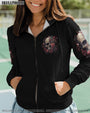 My Give a F Is Broken but my Go F Yourself is Fully Funtional Skull Gothic Attitude Roses AOP Shirts _5_ M4m1Y