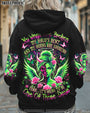 My Wings are Broken One of Those Days Neon Skull Girl Gothic Graphic AOP Shirts _1_ ow0s0