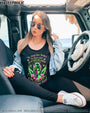 My Wings are Broken One of Those Days Neon Skull Girl Gothic Graphic AOP Shirts _5_ fuymO