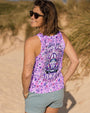 Never Lose Your Sense of Wonder Purple VW Hippie Car AOP Shirts _12_ owgQP