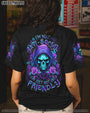 Not Anti Social Just Not User Friendly Skull Roses Gothic Graphic AOP Shirts _5_ nopNa