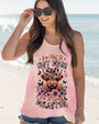 Not a Hot Mess Im A Spicy Disaster Cute Cow Design with Flowers _26 Butterflies AOP Shirts _9_ FIeqG