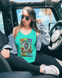 Old Hippies Crazy Grandparents Funny Peace sign with Flower AOP Shirts _11_ 4O0m5