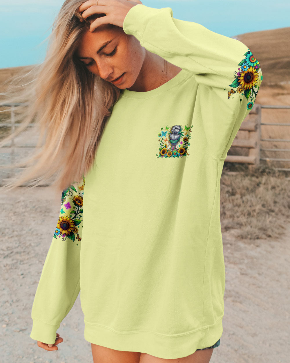 Old Hippies Dont Die Funny Grandma Hippie Graphic AOP Shirts _2_ 3Bcsn
