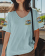 Older Now But I_E2_80_99m Still Runnin Against The Wind Blue VW Van and Sunflower AOP Shirts _13_ tQMXW