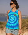 Older Now But I_E2_80_99m Still Runnin_E2_80_99 Against the Wind Blue Tie Dye Peace Van AOP Shirts _13_ Geg61