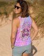 Older Now But I_E2_80_99m Still Runnin_E2_80_99 Against the Wind Pink Tie Dye Hippie Retro Car AOP Shirts _14_ uGGbC