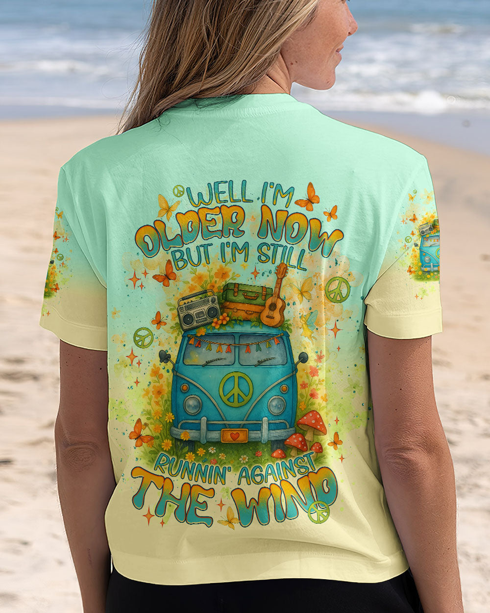 Older Now But I_E2_80_99m Still Runnin_E2_80_99 Against the Wind Retro Hippie Van AOP Shirts _6_ 8EKDY