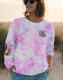 Older Now But Im Still Runnin Against The Sunflower Girl Tie Dye AOP Shirts _9_ KT9jB