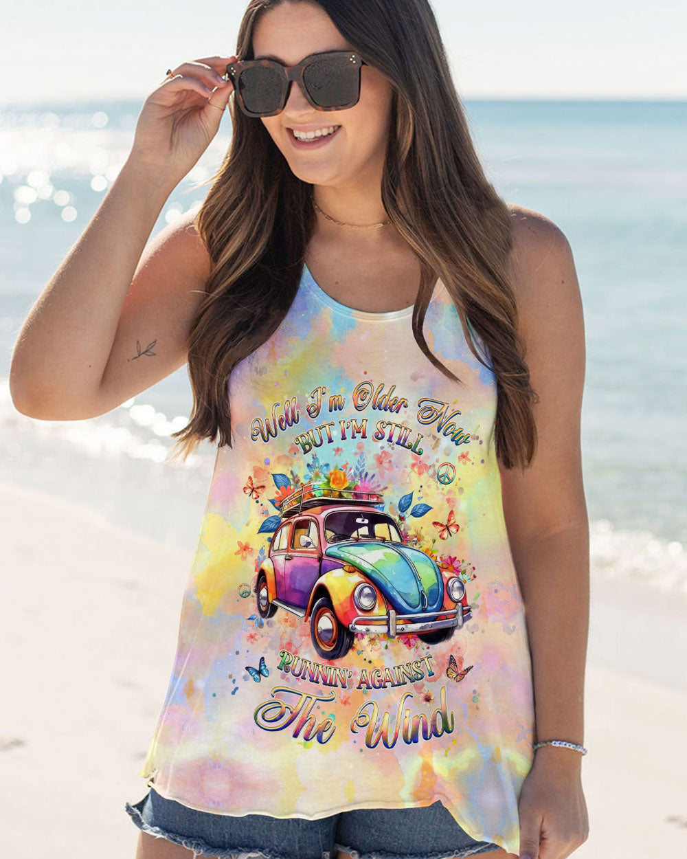Older Now But Im Still Runnin Against The Wind Tie Dye Retro Car AOP Shirts _12_ 3V20N