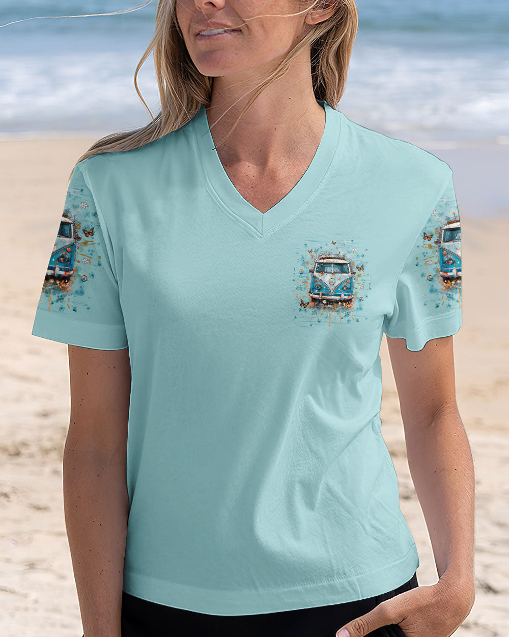 Older Now But Im Still Runnin Against The Wind Vintage VW Van AOP Shirts _5_ qWbti