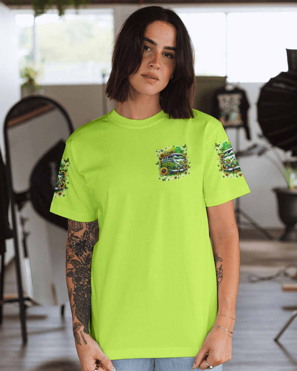 Older Now But Im Still Runnin_E2_80_99 Against the Wind Hippie Van Graphic AOP Shirts _10_ tlXx3
