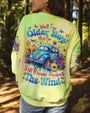 Older Now But Im Still Running Against The Wind Blue Hippie Car Floral AOP Shirts _3_ RLKq5