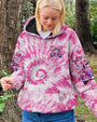 Older Now But Im Still Running Against The Wind Pink Tie Dye Hippie Car AOP Shirts _13_ Q4PEh