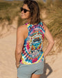Older Now But Im Still Running Against the Wind Colorful Tie Dye Hippie Bus AOP Shirts _7_ TIEKo