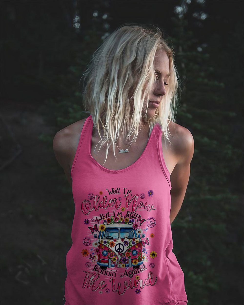 Older Now But Im Still Running Against the Wind Hippie Van Retro AOP Shirts _5_ tobwJ