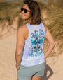 Older Now But Still Runnin Against the Wind Blue Dragonfly Floral AOP Shirts _7_ DHZpr
