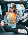 Older Now But Still Running Against The Wind Colorful Tie Dye Van Sunflower AOP Shirts _5_ aWcTI