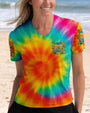 Older Now But Still Running Against The Wind Tie Dye VW Van Peace _26 Love Design AOP Shirts _2_ pzT82