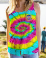 Older Now But Still Running Tie Dye Peace Sign VW Van Peace _26 Sunflowers AOP Shirts _14_ Zs8pE