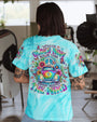 Older Now Running Against the Wind Peace VW Bus _26 Flower Power Perfect for Hippie Style AOP Shirts _8_ Asbl9