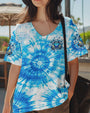 Older Now Still Runnin Against the Wind Blue Tie Dye VW Bug Hippie AOP Shirts _4_ d7YUT