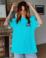 Older Now Still Runnin Against the Wind Blue VW Bug Car Graphic AOP Shirts _2_ SzatX