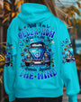 Older Now Still Runnin Against the Wind Blue VW Bug Car Graphic AOP Shirts _7_ jSp9e