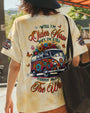 Older Now Still Runnin Against the Wind Floral Hippie Van AOP Shirts _12_ bdVCm