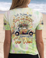 Older Now Still Runnin Against the Wind Floral VW Hippie Car Design AOP Shirts _12_ 6Kv0t