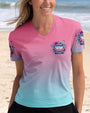 Older Now Still Runnin Against the Wind Pink and Blue Hippie Van AOP Shirts _4_ 9MPyz