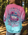 Older Now Still Runnin Against the Wind Pink and Blue Hippie Van AOP Shirts _9_ 9YlL7