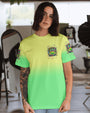 Older Now Still Runnin Against the Wind Tie Dye Green Hippie VW AOP Shirts _2_ ykLZS