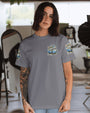 Older Now Still Runnin Against the Wind Vintage Blue Hippie Van AOP Shirts _9_ eas1a