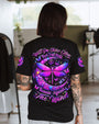 Older Now Still Runnin Purple Peaceful Moon and Dragonfly Graphic AOP Shirts _1_ OgkxA