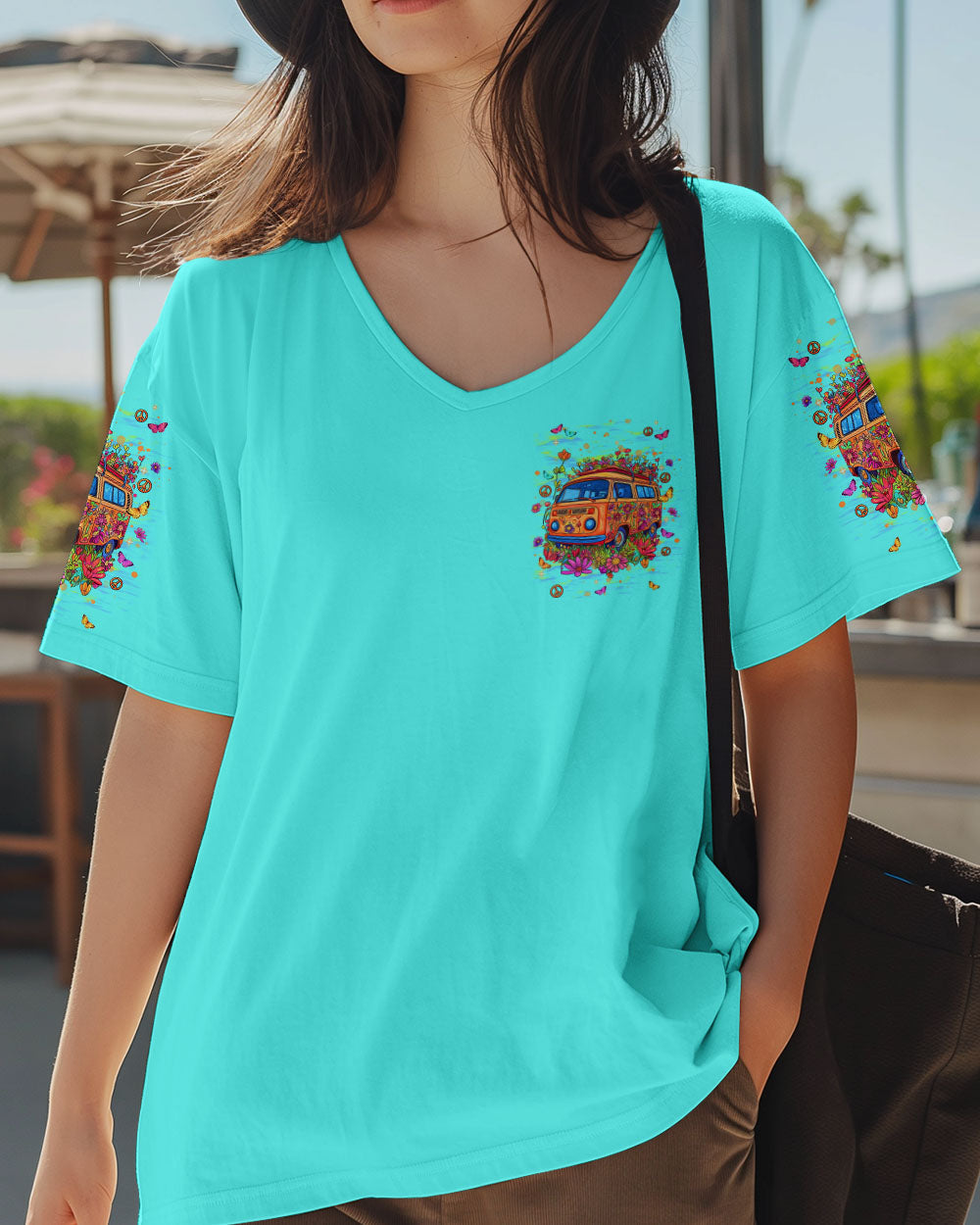 Older Now Still Runnin_E2_80_99 Against the Wind Colorful Peace Bus Graphic AOP Shirts _5_ N9Qq1