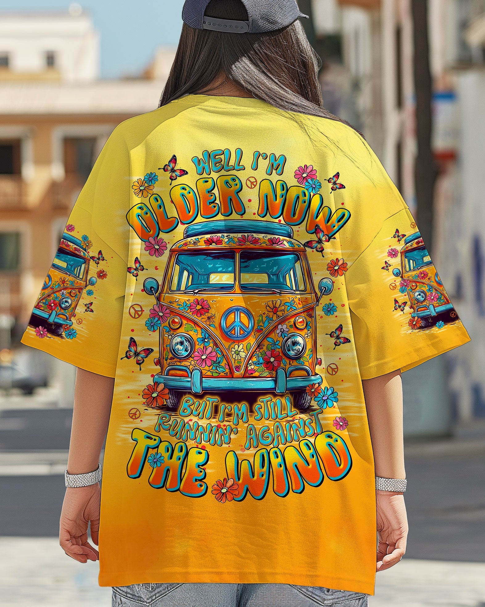 Older Now Still Runnin_E2_80_99 Against the Wind Peace _26 Flowers VW Hippie Bus AOP Shirts _4_ bGsUC