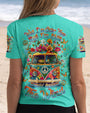 Older Now Still Runnin_E2_80_99 Against the Wind Retro Hippie Van Floral Peace AOP Shirts _6_ R6NhY
