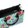 Older Now Still Running Against the Wind Retro Van Floral Hippie Leather Bag _6_ 1UE9C