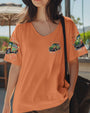 Older Now but Im still Runnin Against the Wind Retro Floral Peace Van AOP Shirts _4_ 9cLcE