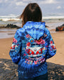 Older Now but Still Runnin Against the Wind Blue Tie Dye Hippie Van Flower AOP Shirts _2_ zNGHi