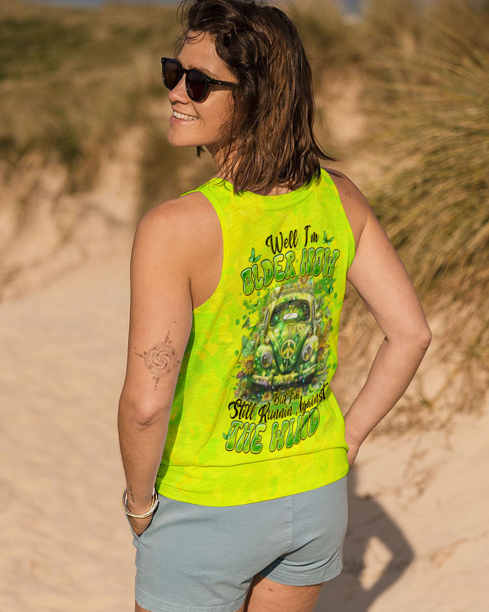 Older Now but Still Runnin Against the Wind Hippie Peace Van AOP Shirts _11_ KqYhz