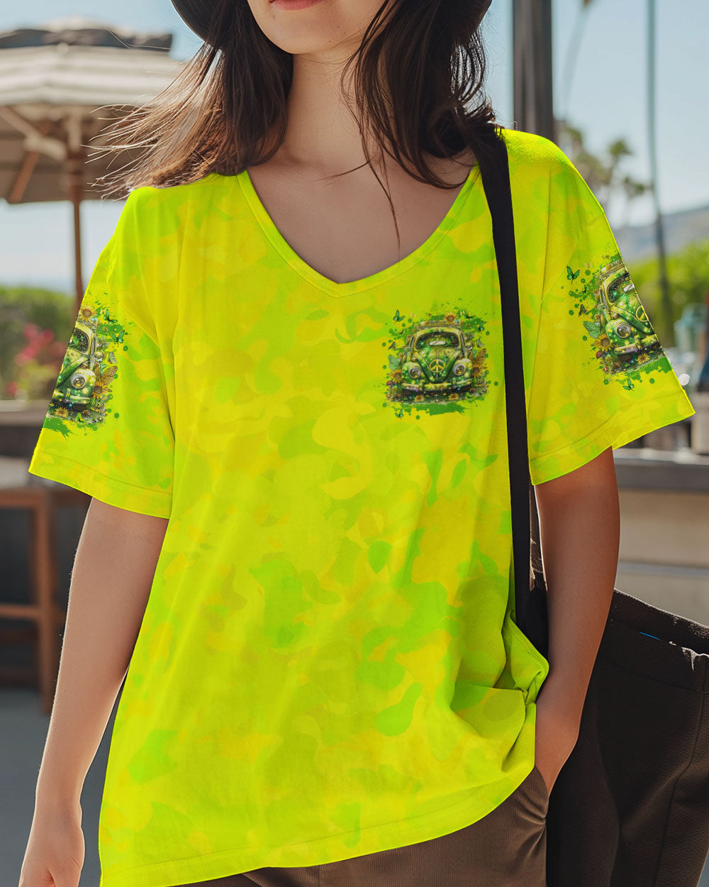 Older Now but Still Runnin Against the Wind Hippie Peace Van AOP Shirts _2_ 8WzS2