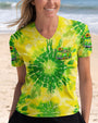 Older Now but Still Runnin Hippie Van Tie Dye Retro Van and Sunflower AOP Shirts _4_ 5bvNG