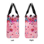 Older Now but Still Running Against The Wind Floral Peace Sign Hippie Leather Bag _3_ bFA4s