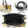 Older Now but Still Running Against The Wind Tie Dye VW Bug Hippie Leather Bag _9_ tHLEG