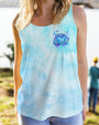 Older Now but Still Running Against The Wind Tie dye Blue VW Car AOP Shirts _10_ X7Gvp