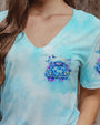 Older Now but Still Running Against The Wind Tie dye Blue VW Car AOP Shirts _2_ T3PZb