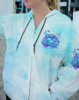 Older Now but Still Running Against The Wind Tie dye Blue VW Car AOP Shirts _8_ AYY6G